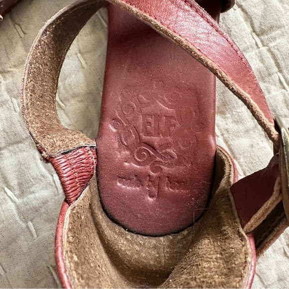 Bali ELF Riviera Woven Leather Flats in Vintage Caramel size 6 - Picture 6 of 6